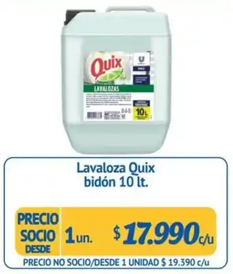 Alvi Lavaloza Quix Bidón 10L oferta