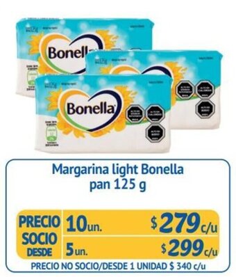 Alvi Margarina Light Bonella Pan 10 x 125g oferta