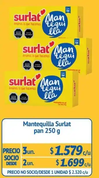 Alvi Mantequilla Surlat Pan 3 x 250g oferta