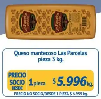 Alvi Queso Mantecoso Las Parcelas Pieza 3kg oferta