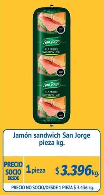 Alvi Jamón Sandwich San Jorge oferta