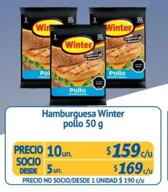 Alvi Hamburguesa Winter Pollo 10 x 50g oferta