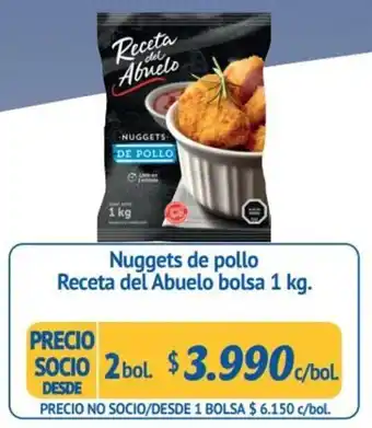 Nuggets de Pollo Receta del Abuelo 2 x 1kg