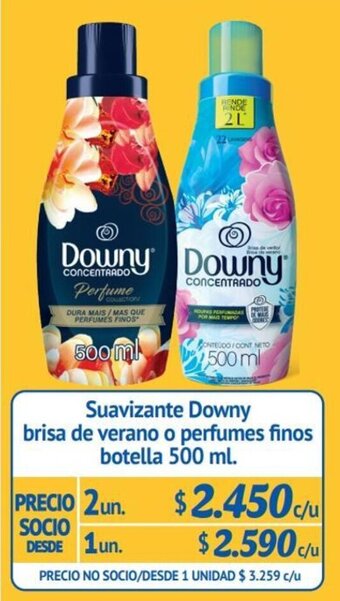Alvi Suavizante Downy 2 x 500ml oferta