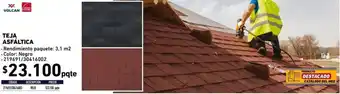Construmart Teja Asfáltica 3,1 m2 oferta