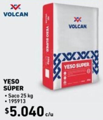 Construmart Yeso Súper 25kg oferta