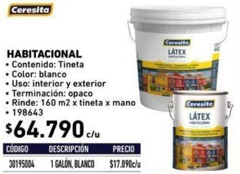 Construmart Ceresita Habitacional oferta