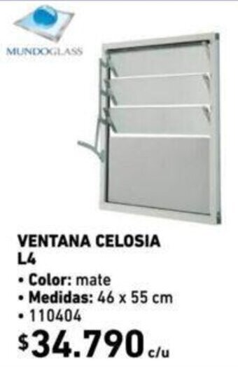 Construmart Ventana Celosia L4 oferta