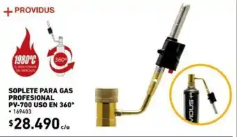 Construmart Soplete para Gas Profesional PV-700 USO EN 360° oferta