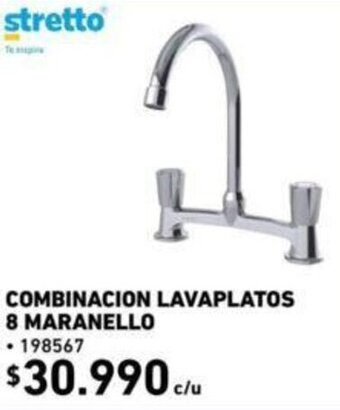 Construmart Stretto Combinación Lavaplatos 8 Maranello oferta