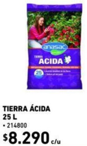 Construmart Tierra Ácida 25L oferta