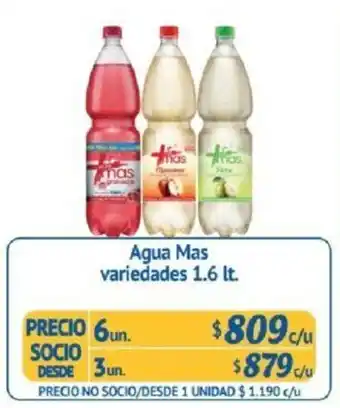 Alvi Agua Mas 6 x 1.6lt oferta