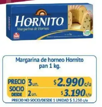 Alvi Margarina de Horneo Hornito Pan 3 x 1kg oferta