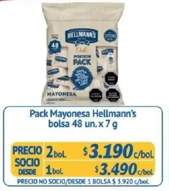 Alvi Pack Mayonesa Hellmann's 2 x 48 x 7g oferta