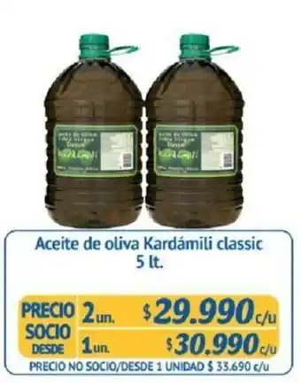 Alvi Aceite de Oliva Extra Kardámili Classic 2 x 5lt oferta