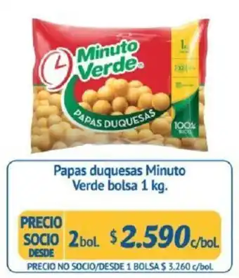Alvi Papas Duquesas Minuto Verde 2 x 1kg oferta