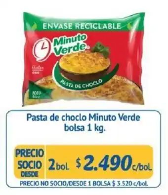 Alvi Pasta de Choclo Minuto Verde 2 x 1kg oferta