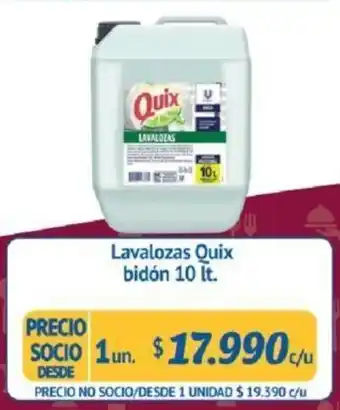 Alvi Lavalozas Quix Bidón 10lt oferta
