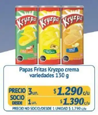 Alvi Papas Fritas Kryzpo Crema 3 x 130g oferta