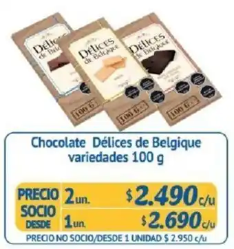 Alvi Chocolate Délices de Belgique 2 x 100g oferta