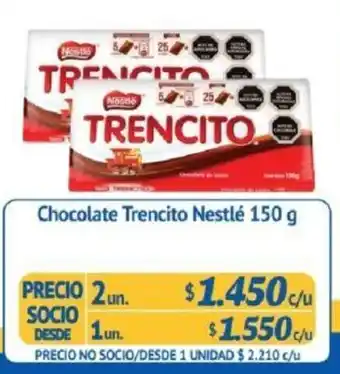Alvi Chocolate Trencito Nestlé 2 x 150g oferta