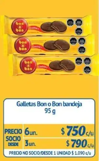 Alvi Galletas Bon o bon Bnadeja 6 x 95g oferta