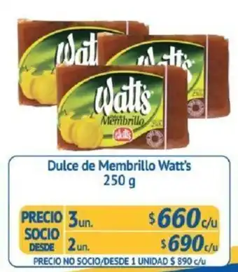 Alvi Dulce de Membrillo Watt's 3 x 250g oferta