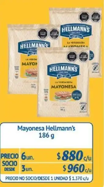 Alvi Mayonesa Hellmann's 6 x 186g oferta