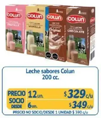 Alvi Leche Sabores Colun 12 x 200cc oferta