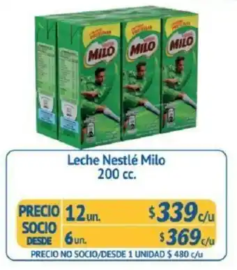 Alvi Leche Nestlé Milo 12 x 200cc oferta