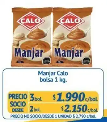 Alvi Manjar Calo 3 x 1kg oferta
