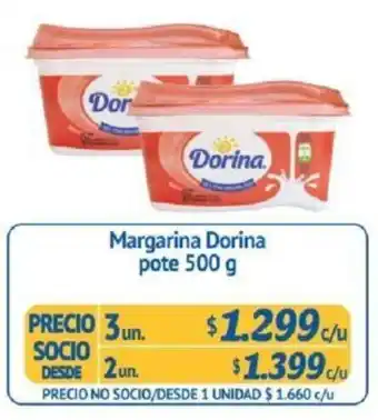 Alvi Margarina Dorina Pote 3 x 500g oferta
