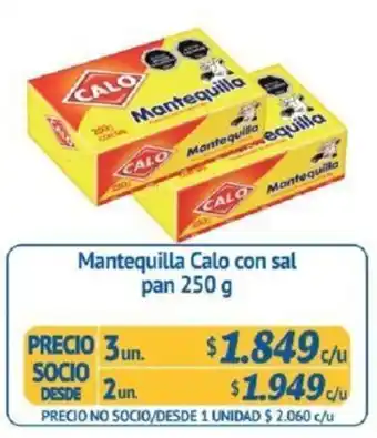 Alvi Mantequilla Calo con Sal Pan 3 x 250g oferta