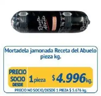 Alvi Mortadela Jamonada Receta del Abuelo 1 pieza oferta