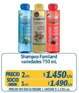 Alvi Shampoo Familand 2 x 750ml oferta