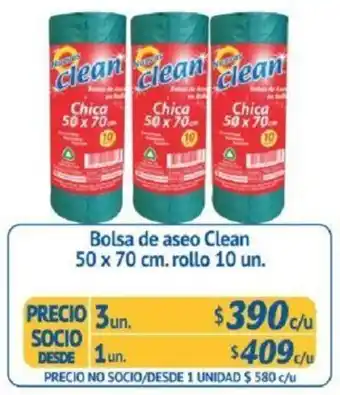 Alvi Bolsa de Aseo Clean 50 x 70cm, 3 x 10 un. oferta