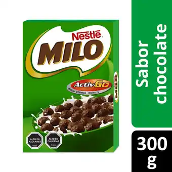 Unimarc Cereal Milo Nestlé caja 300 g oferta