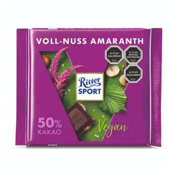 Unimarc Chocolate vegano Ritter avellana amaranto 100 g oferta