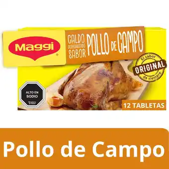 Unimarc Caldo Maggi sabor pollo de campo 12 un de 10 g oferta