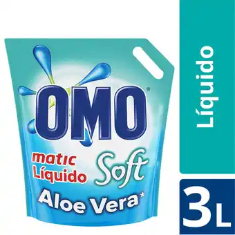 Unimarc Detergente Omo matic multiacción soft líquido doypack 3 L oferta