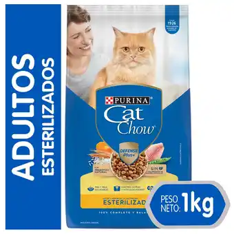 Unimarc Alimento para gato adulto esterilizado Cat Chow 1 Kg oferta