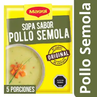 Unimarc Sopa Maggi pollo con sémola sobre 68 g oferta