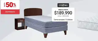 Easy Rosen Cama Europea 1.5 plazas oferta