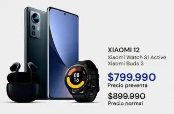 Xiaomi 12 Watch S1 Active / Xiaomi Buds 3