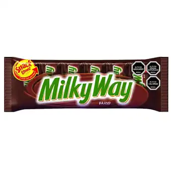 Unimarc Chocolate Milky Way mini 6 un 95 g oferta