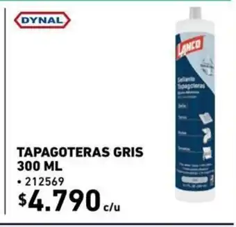 Construmart Dynal Tapagoteras Gris 300 ml oferta