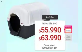 Easy Pet's Fun Casa perro 10 x 90 x 91 cm oferta