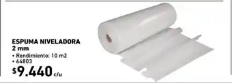 Construmart Espuma Niveladora 2 mm - 64803 oferta