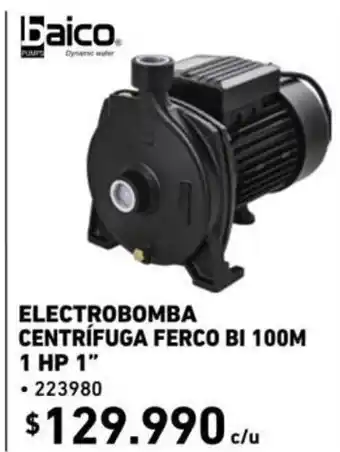 Construmart Baico - Electrobomba Centrifuga Ferco BI 100 M 1 HP 1" - 223980 oferta