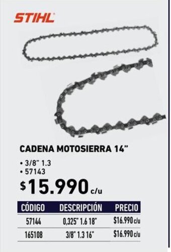 Stihl Cadena Motosierra 14\